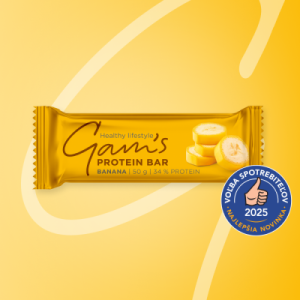 Gam's Протеинов бар БАНАН 34% протеин