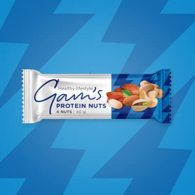 Gam's Протеинов бар ЧЕТИРИ ЯДКИ