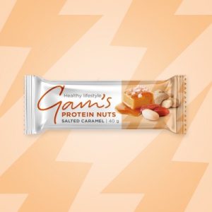 Gam's Протеинов бар ЯДКИ и СОЛЕН КАРАМЕЛ