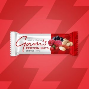 Gam's Протеинов бар ЯДКИ с ГОРСКИ ПЛОДОВЕ